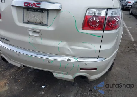 2011 GMC Acadia Denali z USA, uszkodzony, nr VIN 1GKKRTED5BJ348924